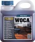WOCA Hartwachs Öl Natur und Extra Weiß WOCA Hardwax Oil natural and extra white Inhalt: 2,5 Liter volume: 2,5 liter Verbrauch: 1 Liter reicht für ca. 8-12 m².