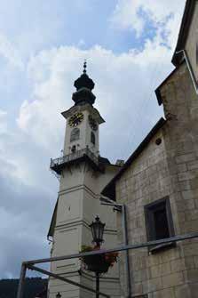 Stadt Banská Štiavnica und technische Denkmäler in der Umgebung Schemnitz (Banská Štiavnica) liegt im Süden der Slowakei am Fuß der Schemnitzer Berge.