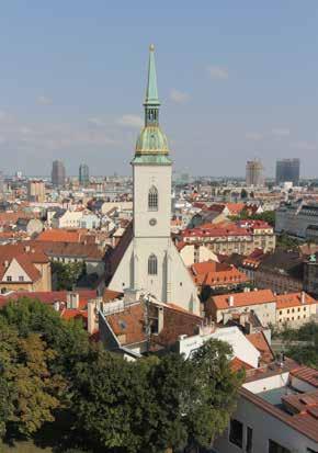 Bratislava, the capital city of Slovakia Bratislava, the capital city of Slovakia, is located in southwest of the country on the Danube near the