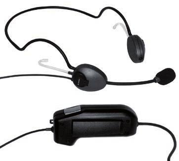 AirTalk XSN extrem leichtes monaurales Nackenbügel-Headset drehbare
