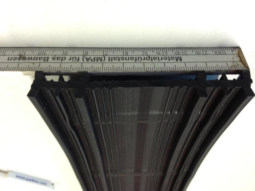 Ausführung gemäß abp Thermoplastische Werksfugenbänder Fugenbandbreiten < 240 mm: ohne Funktionsprüfung erfolgt Abminderung der zulässigen Wasserdruckhöhe