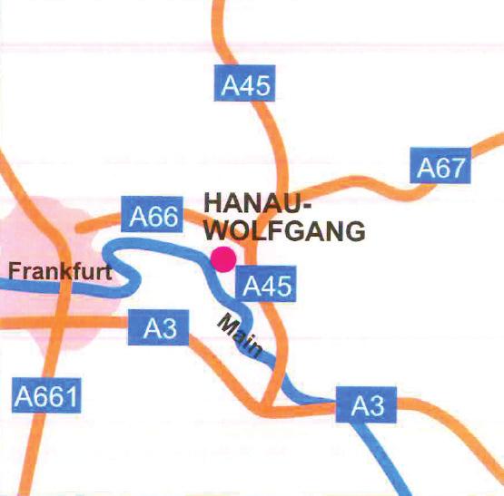 Hanau-Wolfgang steht für einige der größten regionalen Arbeitgeber wie z.b. Degussa-Hüls, die Degussa Bank und der Siemens Technologiepark mit Gründerzentrum.