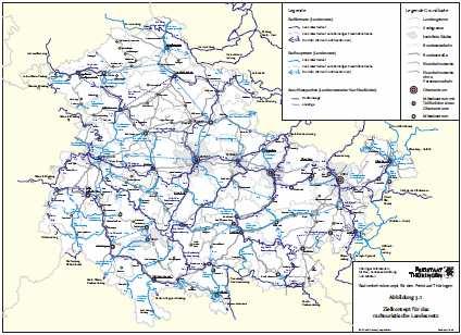 5 b Landesnetze / networks of te federal states Die Netze von Sacsen, Sacsen-Analt und Türingen