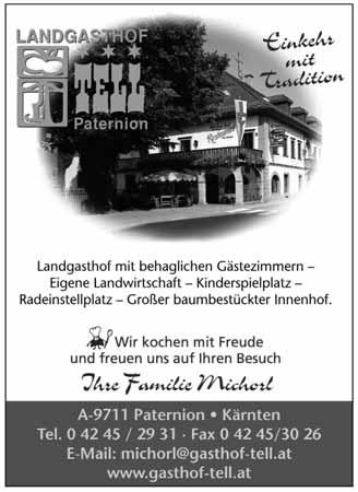 www.ferndorf.at WIR GRATULIEREN sportlichen Aktivitäten und ihrer Rekorde beim Kekse backen (bis zu 80 Sorten!) vorgestellt wurde.