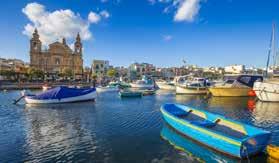 Flugreise Malta Charmanter Inselstaat im Mittelmeer Valetta Kulturhauptstadt 2018 Das Archipel Malta mit seinen drei größten Inseln Malta, Gozo und Comino ist einer der südlichsten Punkte Europas