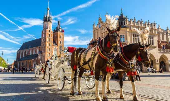 Auf dem Wawelhügel kann man noch heute das prachtvolle Königsschloss bewundern und den traumhaften Blick auf die Stadt an der Weichsel genießen.
