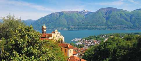 01 Anreise - Lugano Über Lindau - Chur fahren Sie zur Via Mala Schlucht - San Bernardino-Tunnel - Bellinzona - Lugano. Ankunft am frühen Nachmittag.