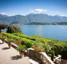 02 Comer See mit Schifffahrt Heute unternehmen Sie einen Ausflug nach Como am Comer See. Prächtige Villen und Gärten aus dem vorletzten Jahrhundert säumen die Ufer, die von Bergen umgeben sind.