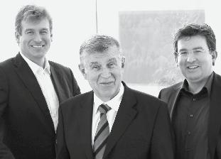 Geschäftsführer in zweiter und dritter Generation: Helmut, Werner und Joachim Link (v. l. n. r) Diese Haltung und auch das breite Wissen sollte bei der Entwicklung von Stühlen nicht aufhören.