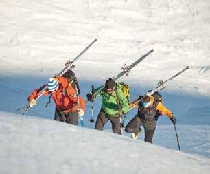 Bewegung in den Bergen Skitour Verschneite Hänge, funkelnder Schnee oder mit einem Wort Natur erleben. Abseits des Trubels der Skipisten können Sie Damüls mit einem ausgebildeten Skiführer entdecken!