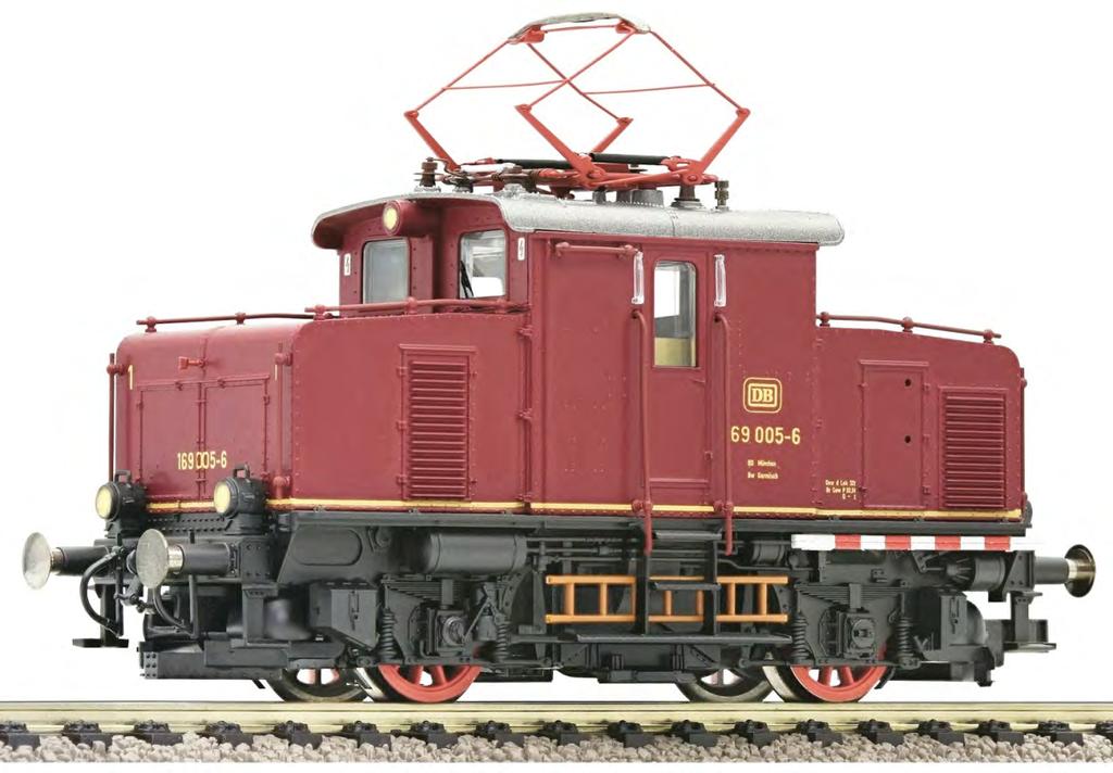 Neu eingetroffen! 430075 - Elektrische Lokomotive 169 005-6, DB in Spur H0 Spur: H0 Epoche: IV Elektrische Lokomotive 169 005-6 der Deutschen Bundesbahn, Epoche IV.