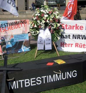 Arbeitnehmerrechten, den es in NRW je gegeben hat. Solch einen Protest hatte die Landesregierung bei dieser Thematik sicher nicht erwartet.