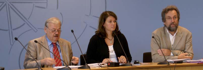Landespressekonferenz Abitur an der Gesamtschule, 29.8.2008: mit Guntram Schneider, Prof.