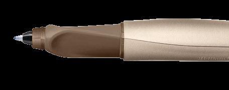 Füllhalter Silber Füllhalter Schwarz Twist Box Schöne silberfarbene Kissenverpackung aus Karton mit Sichtschlitzen