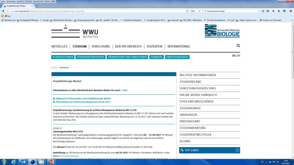 Weitere Informationen unter http://www.uni-muenster.