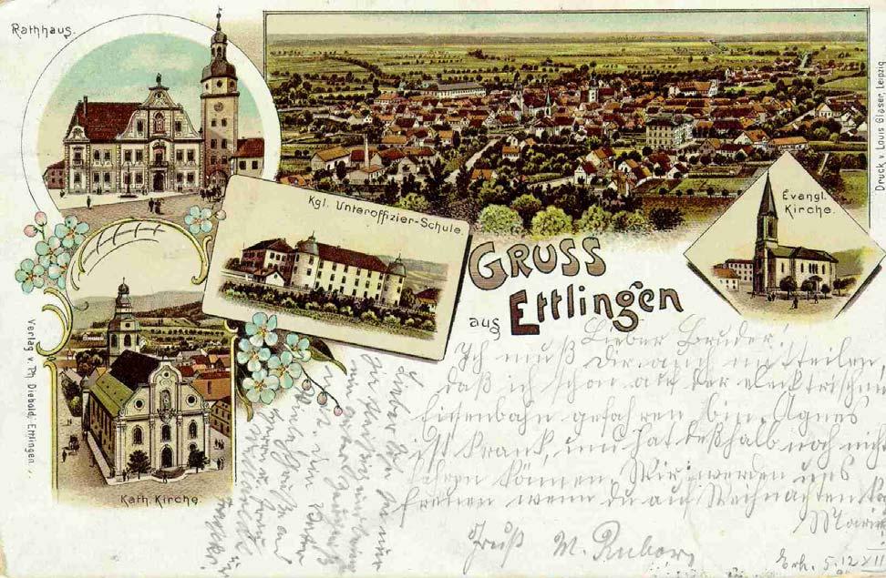 Die Postexpedition Ettlingen Postgeschichte In Ettlingen bestand ab 1686 eine Posthalterei der reitenden und fahrenden Post der kaiserlichen Reichspost.