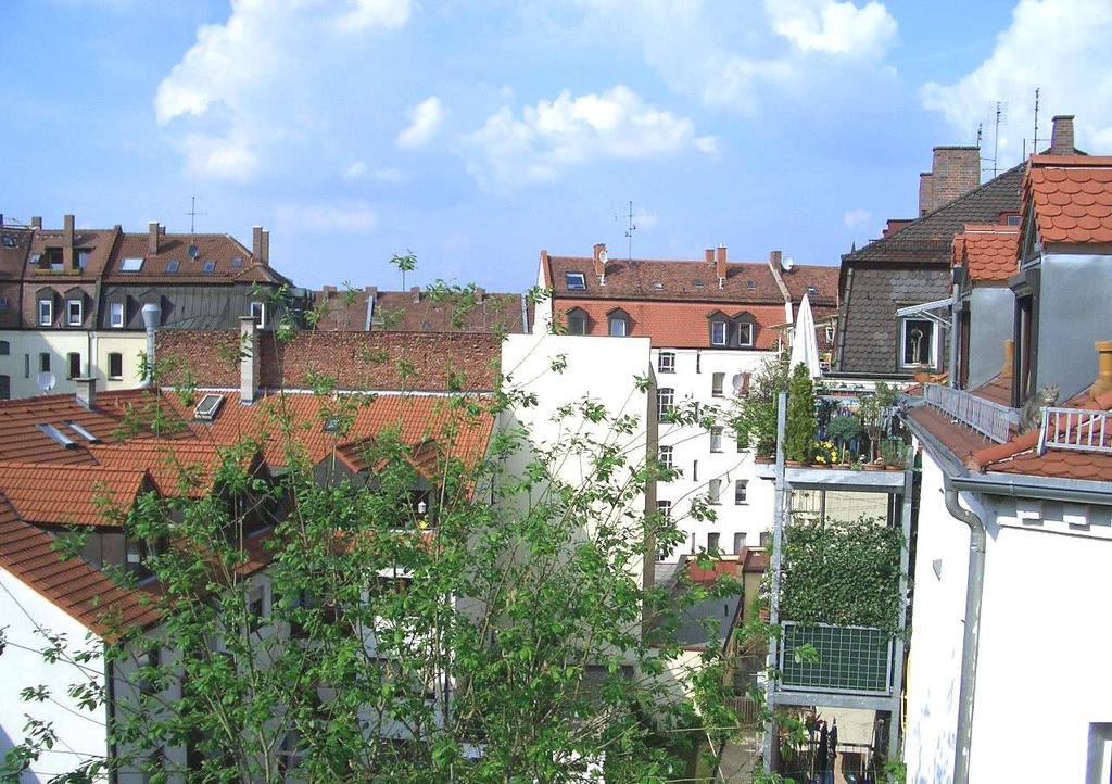 Ausblick vom Balkon im