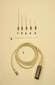 Konzentrische Nadelelektroden 515010 Konzentrische Nadelelektroden L = 65 mm, D = 0,65 mm 515011 Konzentrische Nadelelektroden L = 42 mm, D = 0,65 mm 515012 Konzentrische Nadelelektroden L = 40 mm, D