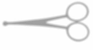 Effilierschere einseitig Blending and thinning scissors,