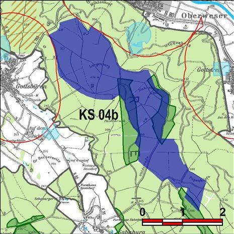 Kennung: KS 04b Langenberg Gutsbezirk Reinhardswald Flächengröße Suchraum: 2.