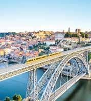 Porto und der grüne Norden Portugals Stadtrundfahrt Porto Porto ist eine bezaubernde Stadt, die auf den Anhöhen an der Mündung des Flusses Douro gelegen ist.