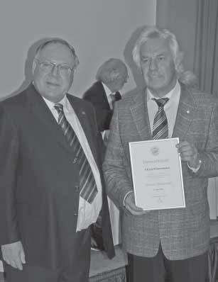 April 2008 im Hotel Bredeney in Essen durfte sich der Vorsitzende der Tennisabteilung über eine Auszeichnung besonderer Art freuen.