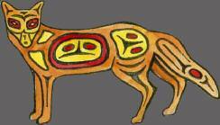 David Seven Deers indianische Schöpfungsgeschichte basiert auf den traditionellen Erzählungen seines Volkes, den Coast-Salish.
