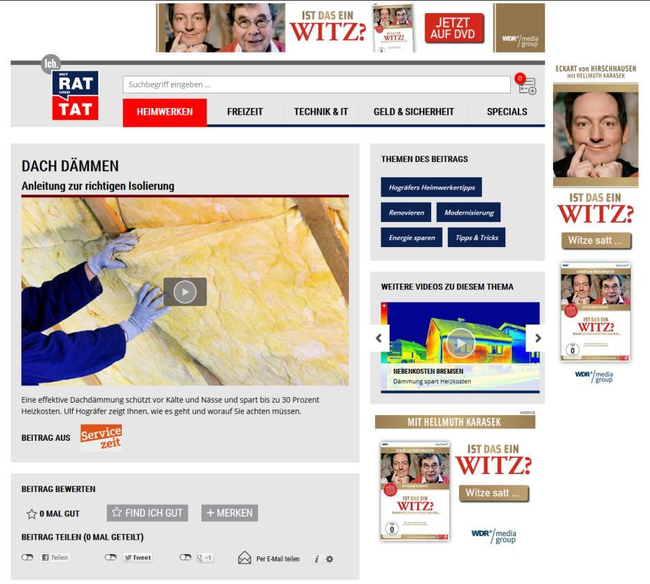 at & Tat Mit In-Page-Werbung dauerhaft sichtbar Wallpaper Buchbare Werbemittel Super Banner, Skyscraper und Wallpaper auf allen Seitentypen Super Banner 728x90 px Skyscraper: 120/160 x 600 px