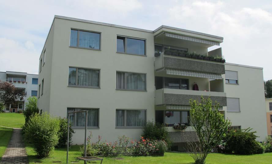 5½-Zimmer-Wohnung im 1. OG Tobelwiesstrasse 4, Nürensdorf Objekt Typ 5½-Zimmer-Wohnung mit Balkon und Cheminée Lage nördlich Ortszentrum Baujahr 1972 Kataster-Nr.