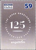 17. September 2015 - Ausgabe "125 Jahre Engelhorn" - selbstklebend - MiNr Sondermarke "125 Jahre
