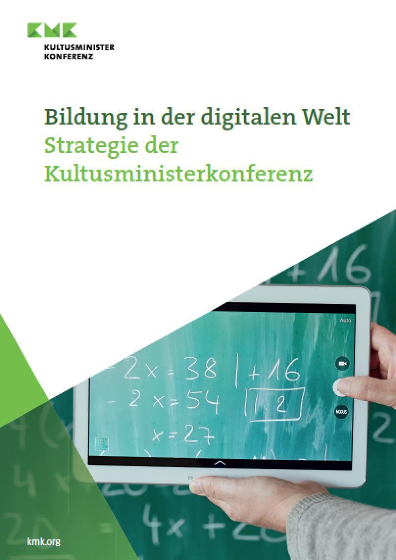 Strategie der Kultusministerkonferenz Bildung in der digitalen Welt (2016) Sechs Kompetenzbereiche Suchen, Verarbeiten und Aufbewahren