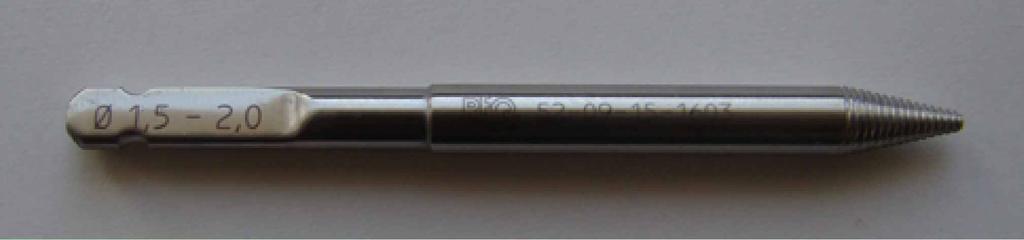 52-09-15-1603 Konische Extraktions-Schraube 1,5/2,0 mm DM Concial Extraction Screw for 1.