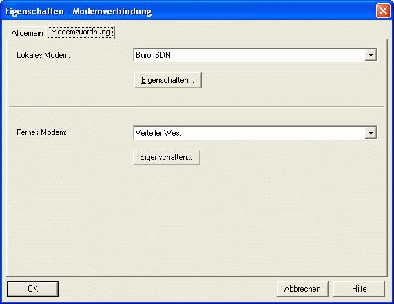 Hinweis: Werden hier die Einstellungen des Modems geändert, müssen auch die Einstellungen des System-Modemtreibers angepasst werden. Anschließend muss ein NEUSTART durchgeführt werden.