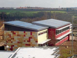 An 2 Gebäuden der Sibilla Egenund an der gewerblichen Schule in Schwäbisch Hall wurden ebenfalls energetische Wärmeschutzmaßnahmen an der