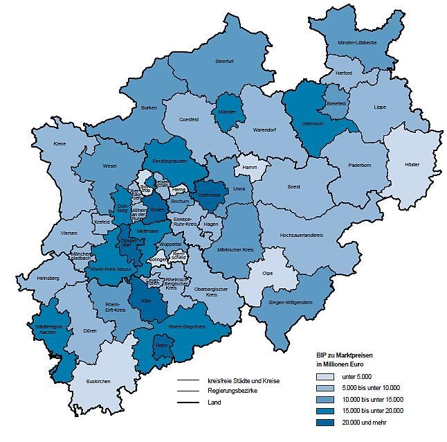 Volkswirtschaftliche Gesamtrechnungen der Kreise und kreisfreien Städte Zuständigkeit: jeweiliges