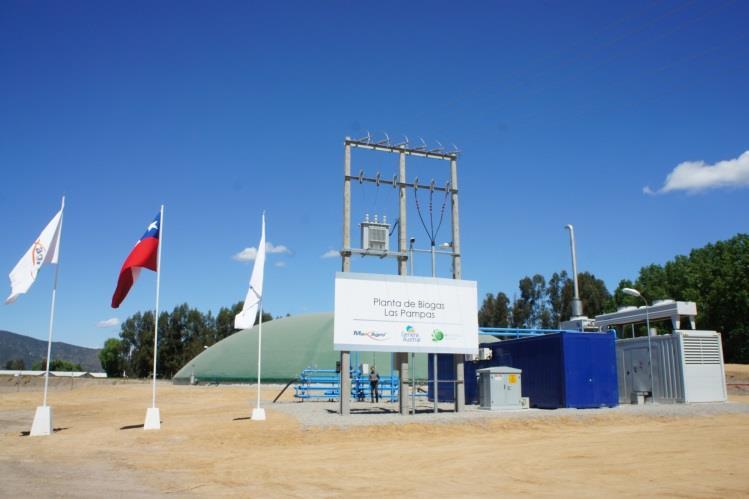 Our successful reference project CHP Biogas Las