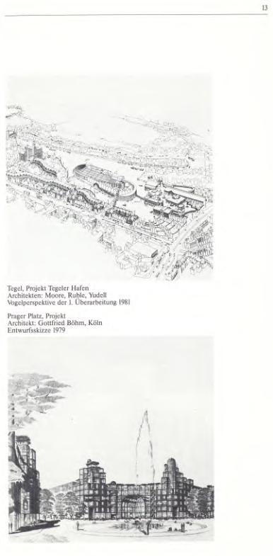13 Tegel, Projekt Tegeler Hafen Architekten: Moore, Ruble, Yudell Vogelperspektive der 1.