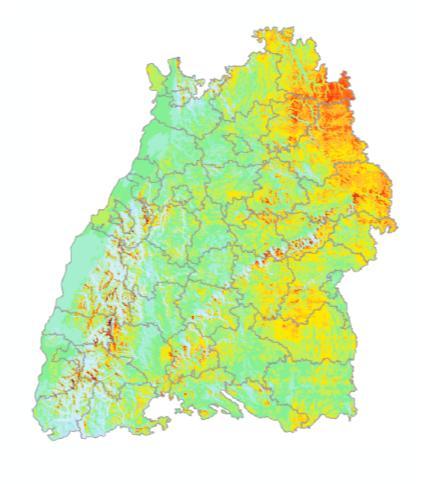 Windkraftaktivitäten der EnBW in Baden-Württemberg Legende: In Betrieb In Planung In Prüfung/Verhandlung EnBW betreibt heute bereits in Baden- Württemberg an 6 Standorten insgesamt 14 WEA mit einer