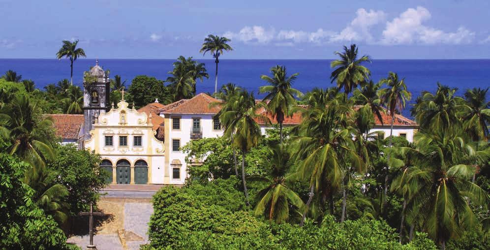 32 Recife & Umgebung Pernambucos Hauptstadt Recife lädt sowohl zu Ausflügen ans Meer als auch zum Schwelgen in der reichen Kultur und in der spannenden Geschichte dieses nordostbrasilianischen