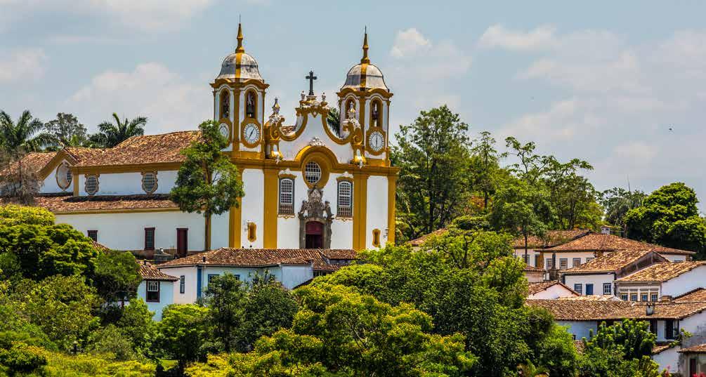 Tag Tiradentes Congonhas (115 km) Ouro Preto (61 km) Besichtigung der Basilika Bom Jesus de Matosinho 4. Tag Ouro Preto Besichtigung von Ouro Preto und Ausflug nach Mariana 5.