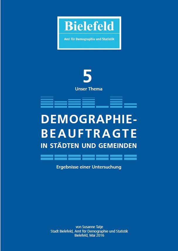 Veröffentlichung der Untersuchung Susanne Tatje Amt für Demographie und Statistik