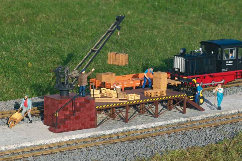 This kit includes several crates and pallets.