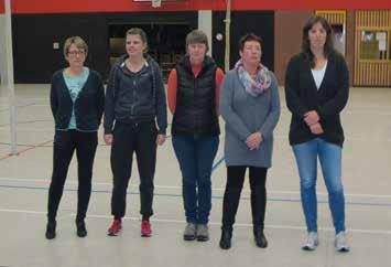 Für den Tennisverein Horneburg wurde die Damen-Mannschaft geehrt, die mit dem lang ersehnten Meistertitel in der letzten Sommersaison den Aufstieg in die Regionsliga schafften.