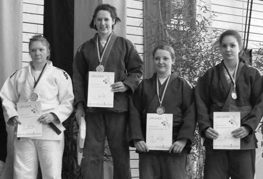 Seite 30 Schweitenkirchener Rundschau März 2011 kämpfte. Alle Kämpfe wurden von ihr vorzeitig mit Ippon (Judo k.o.) gewonnen und so hatte auch Weidendorfer im Finale gegen sie keine Chance.