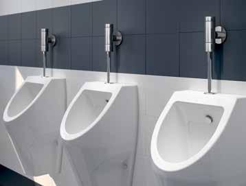 WC-Design-Betätigungsplatte LINEAR ECO WC-Betätigungsplatte SCHELL Urinal-Betätigungsplatte EDITION Urinal-Spülarmatur SCHELLOMAT Zuverlässig