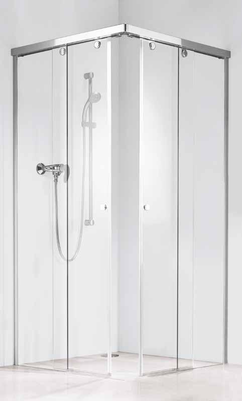 The sliding-door shower system with plenty of refinements.