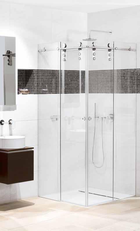 DUSCHSYSTEME SHOWER SYSTEMS SO 750 Schiebetürsystem Sliding door