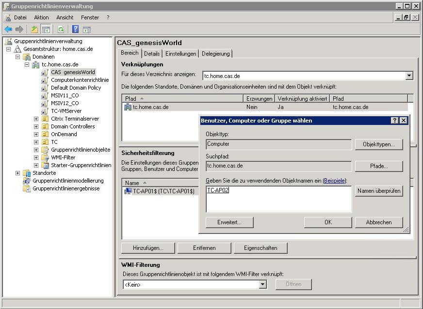 Installieren und Einrichten CAS genesisworld verteilen und aktuell halten Verwenden Sie auch bei einem 64-BIT-System die aktuelle 32-BIT-Version. 4. Microsoft Visual C++ 2008 5.