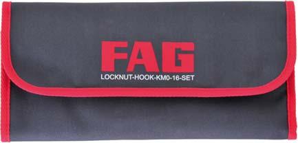 Neues FAG Hakenschlüssel-Set LOCKNUT- HOOK-KM0-16: Das passt in jeden Werkzeugkoffer Hakenschlüssel werden zum Anziehen bzw. Lösen von Nutmuttern auf Wellen, Spannhülsen und Abziehhülsen benötigt.