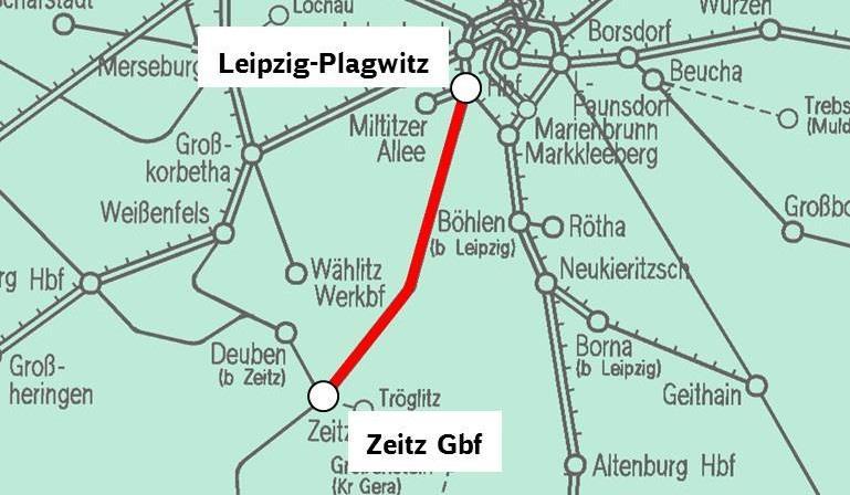 Baukorridor 441 Leipzig Zeitz Bündel 04.19.